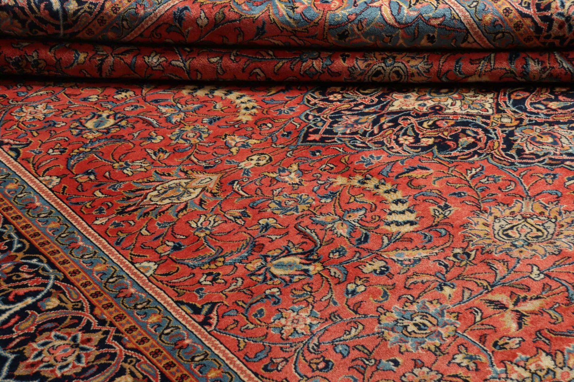Sarough Farahan Perserteppich 273 × 370 cm aus Wolle, handgeknüpft
