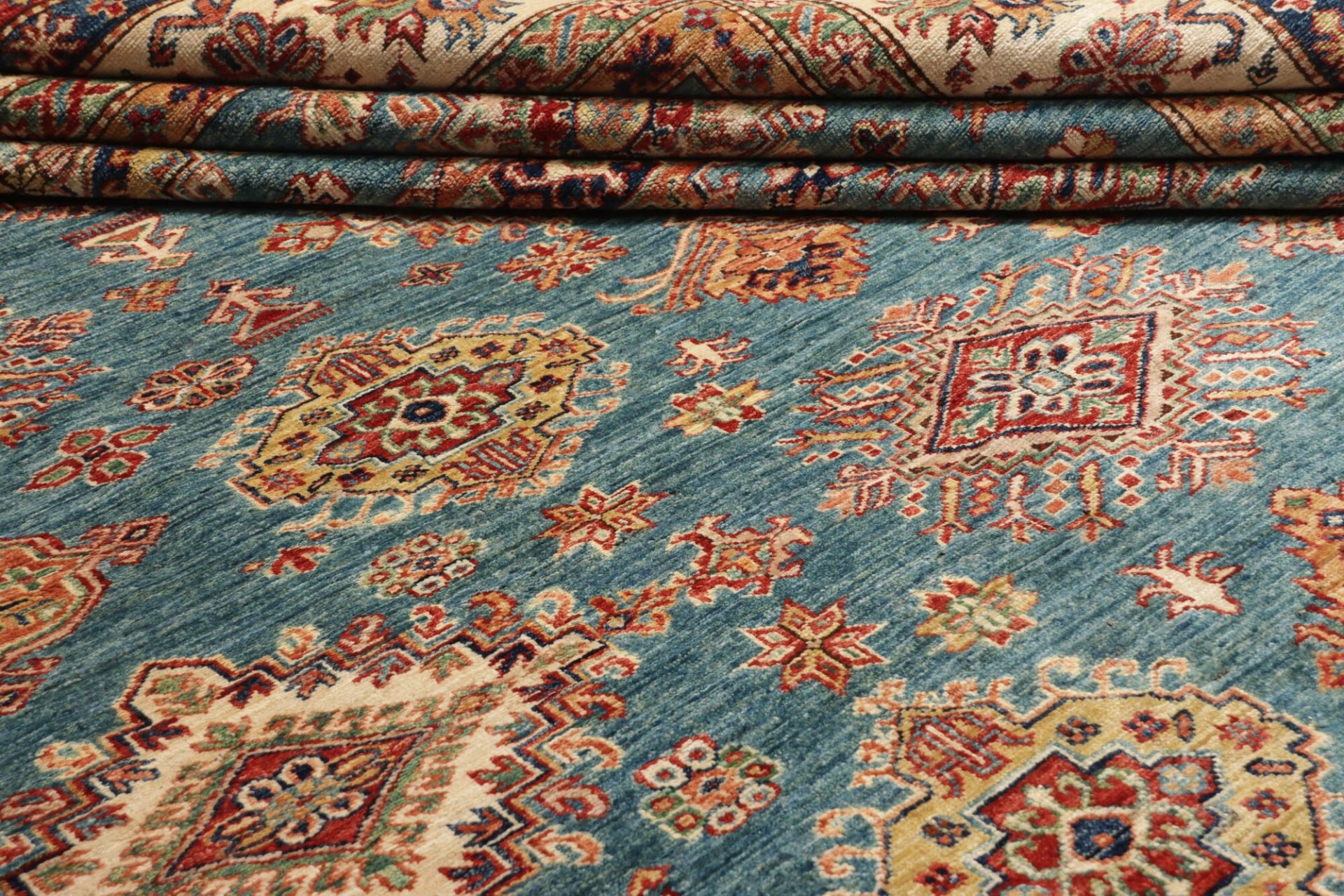 rwsw2_40_360071-10_1920x1920 Handgeknüpfter Kazak Orientteppich 268 × 355 cm