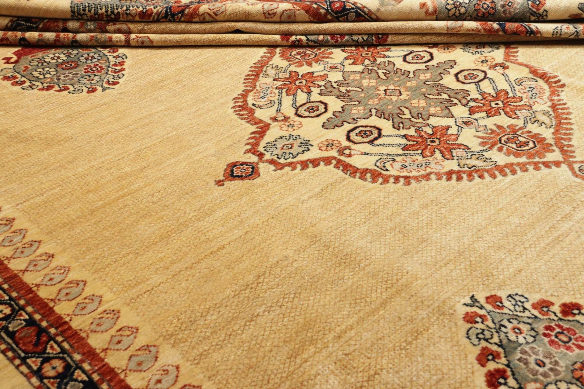 Handgeknüpfter Kazak Orientteppich 276 × 362 cm