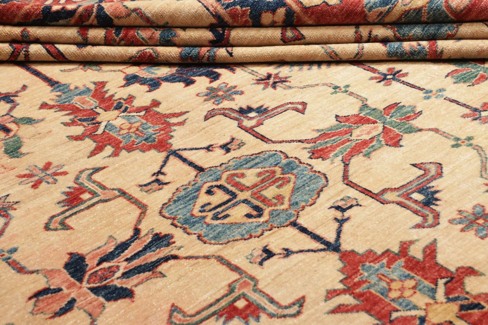 rwsw2_40_265703-10_1920x1920 Handgeknüpfter Kazak Orientteppich 275 × 372 cm