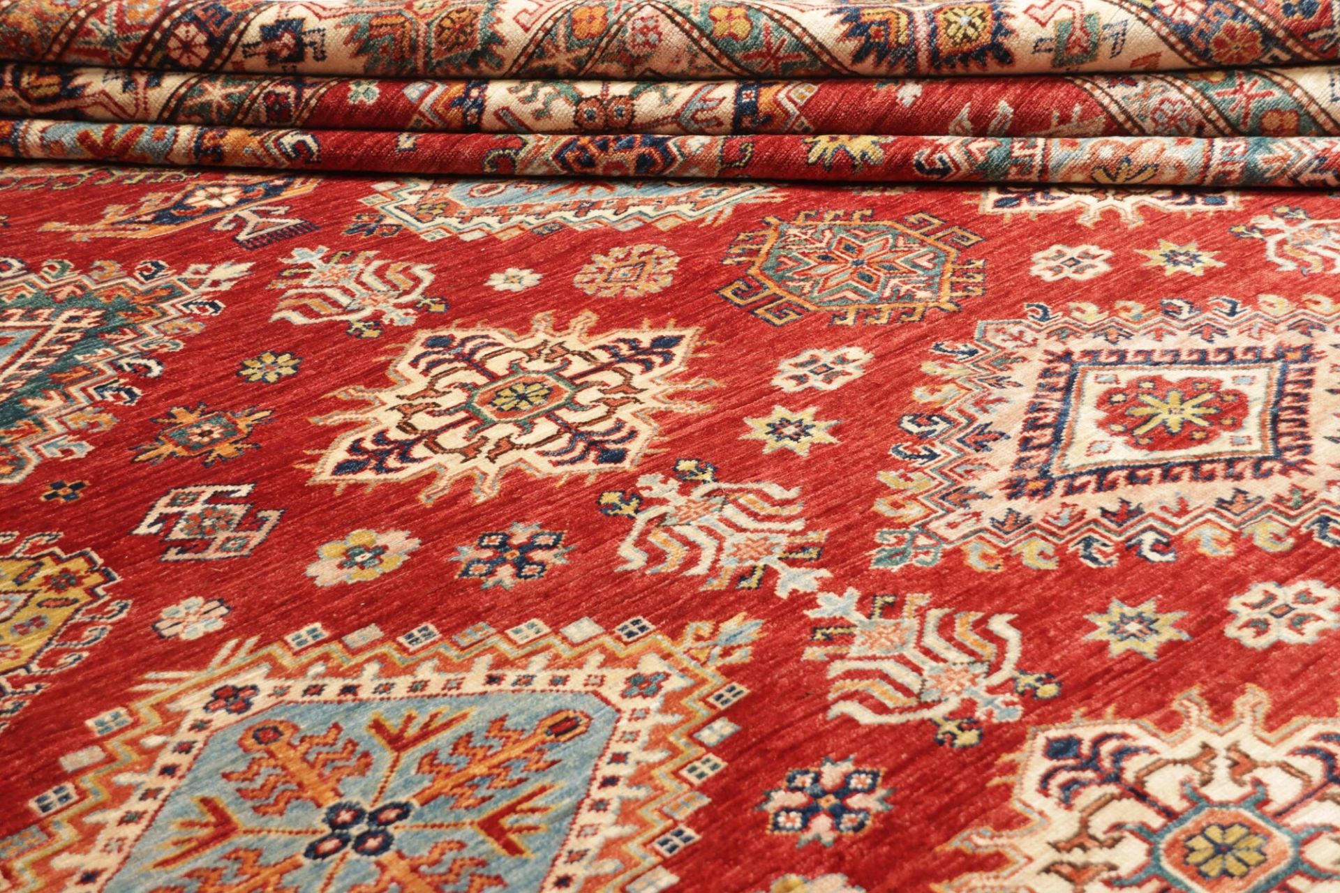 Kazak Orientteppich aus Pakistan, 300 × 410 cm