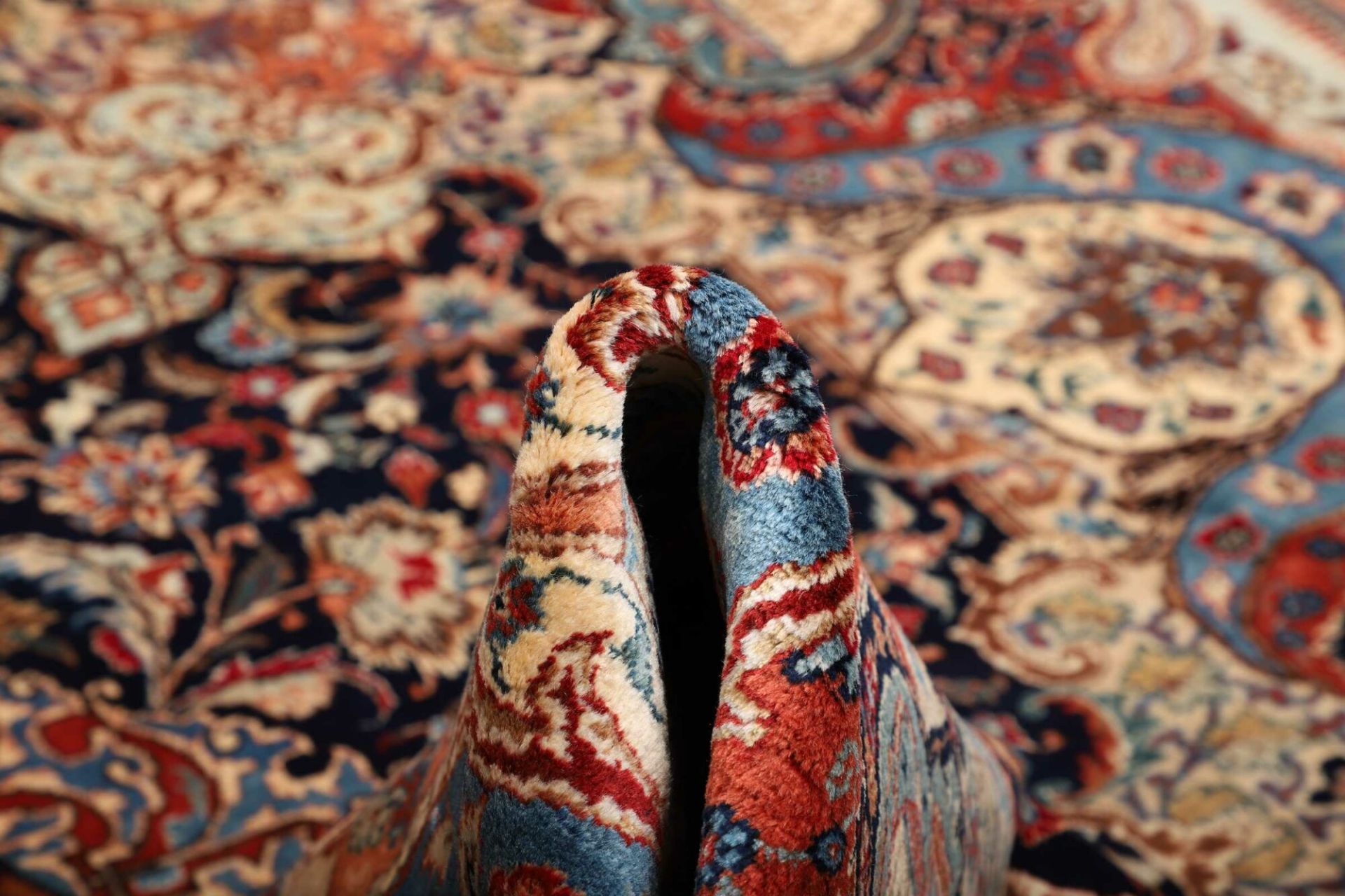 Kashmar Perserteppich 297 × 396 cm aus Wolle, handgeknüpft