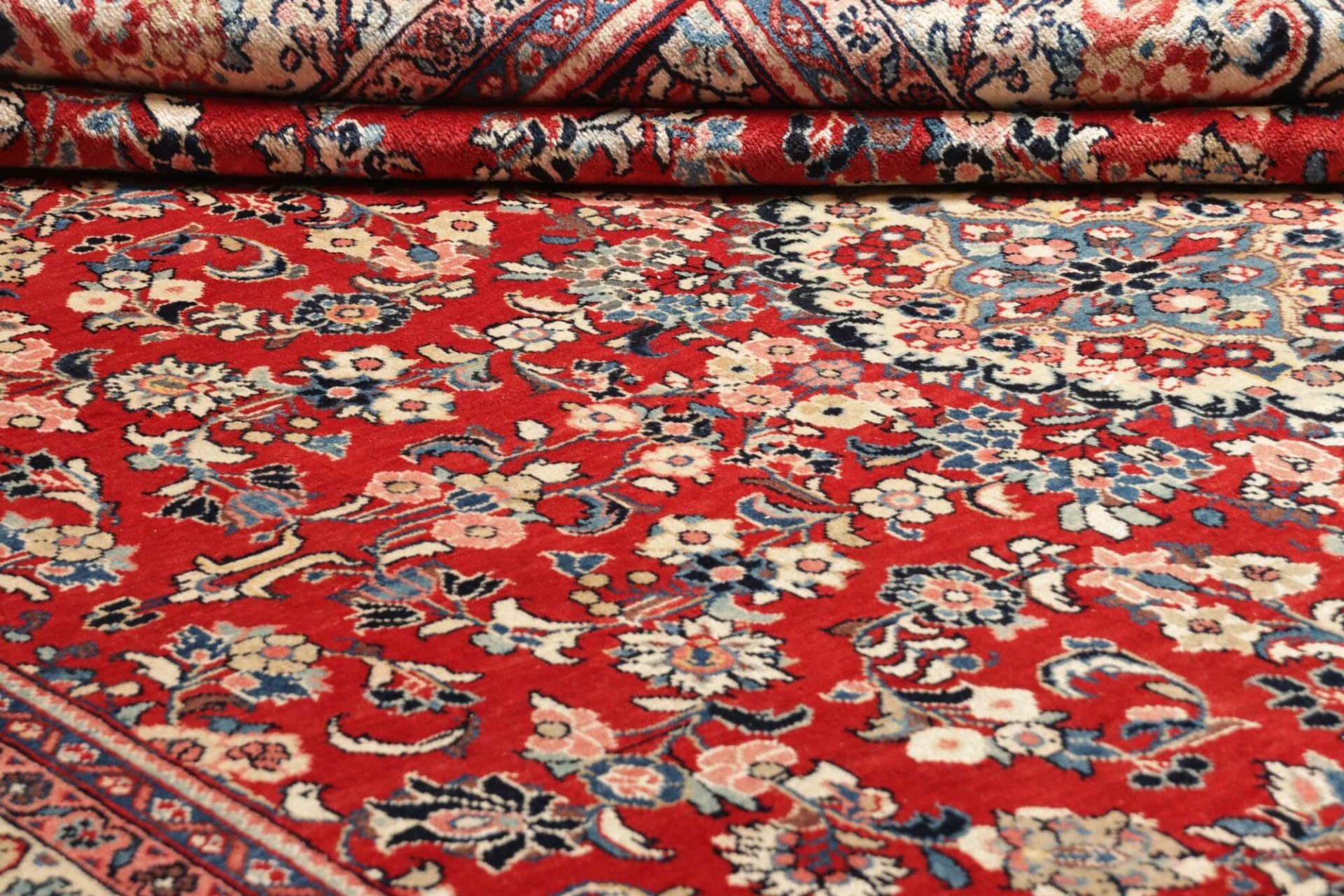 Sarough Farahan Perserteppich 279 × 407 cm aus Wolle, handgeknüpft