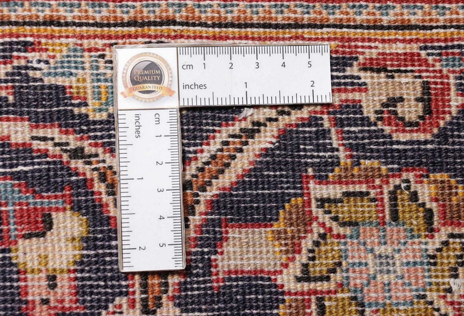 Handgeknüpfter Kashan Perserteppich 296 × 407 cm