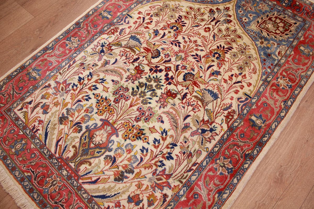 Handgeknüpfter Sarough Farahan Perserteppich, Wolle