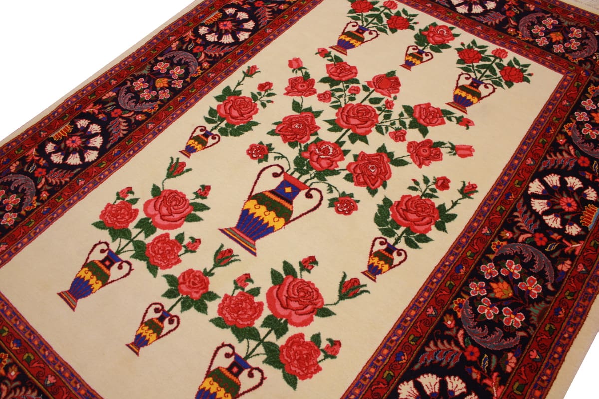 Handgeknüpfter Sarough Farahan Perserteppich, Wolle