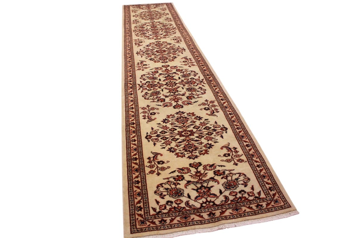 Handgeknüpfter Sarough Farahan Perserteppich, Wolle