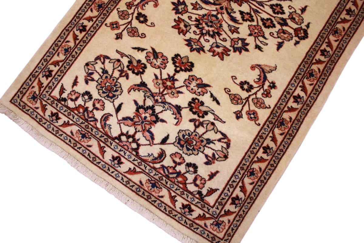 Handgeknüpfter Sarough Farahan Perserteppich, Wolle