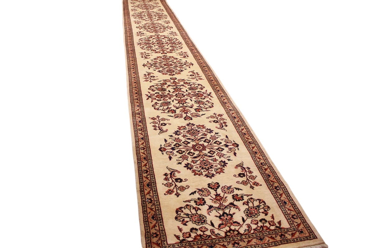 Handgeknüpfter Sarough Farahan Perserteppich, Wolle
