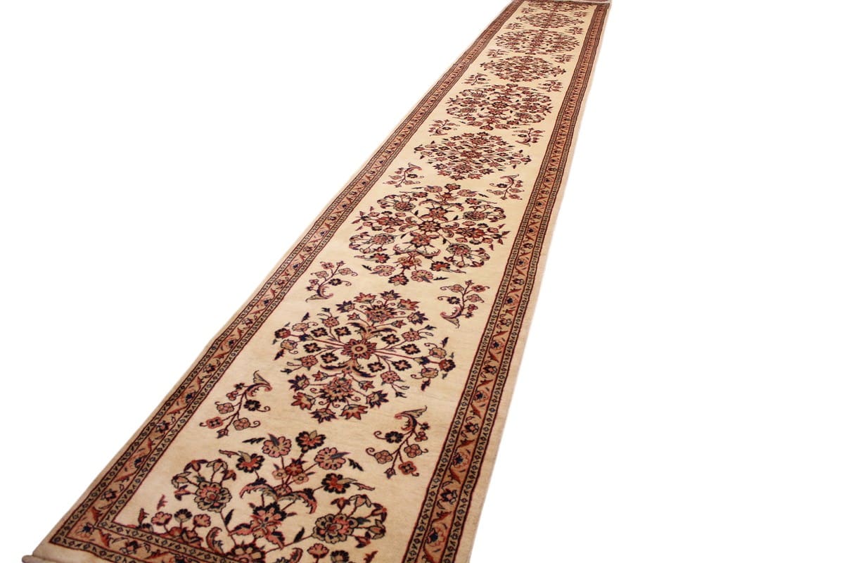 Handgeknüpfter Sarough Farahan Perserteppich, Wolle