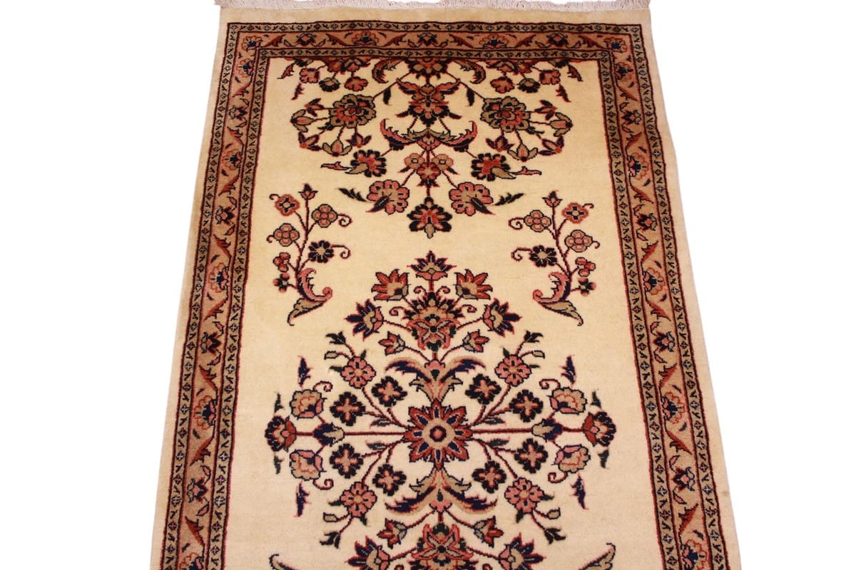 Handgeknüpfter Sarough Farahan Perserteppich, Wolle