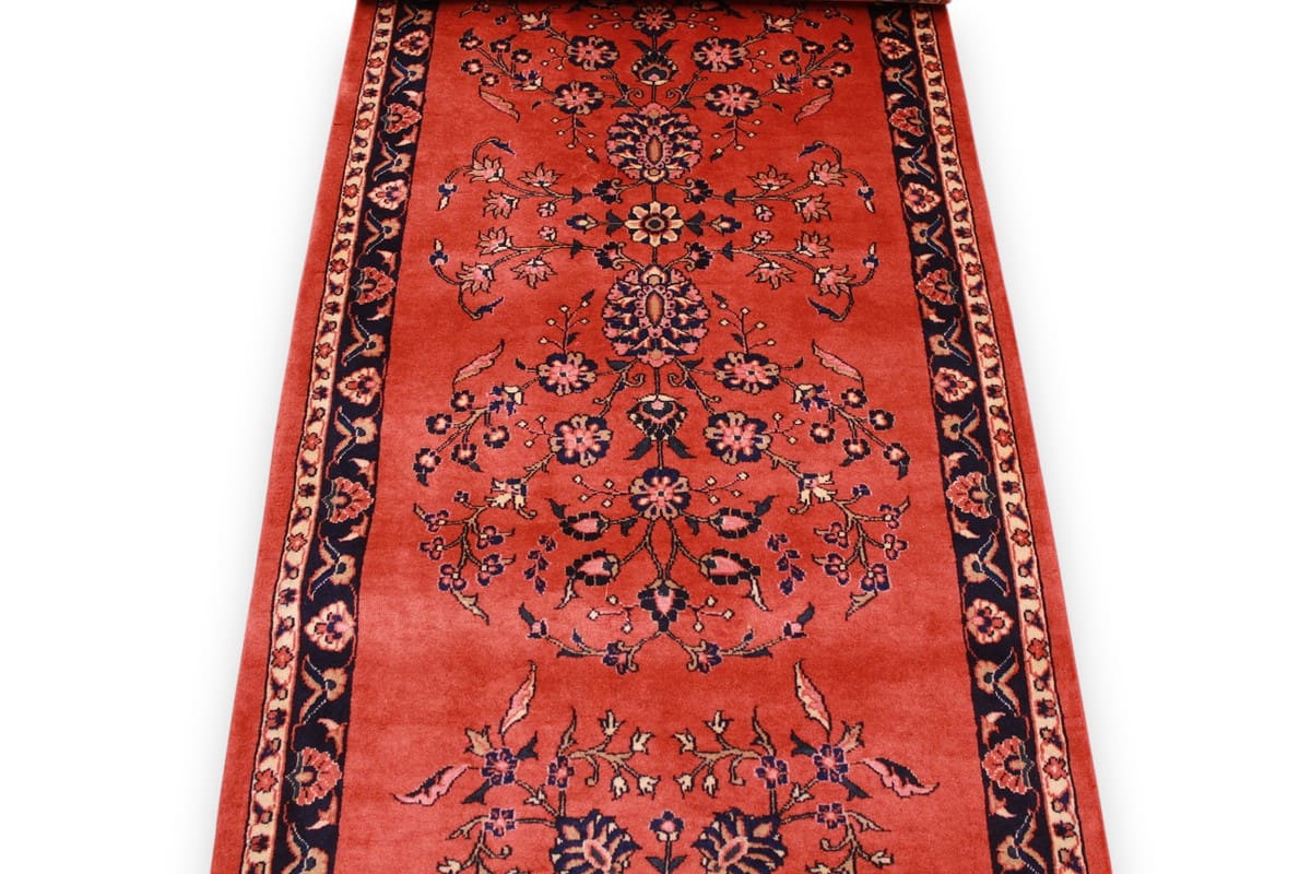 Handgeknüpfter Sarough Farahan Perserteppich, Wolle