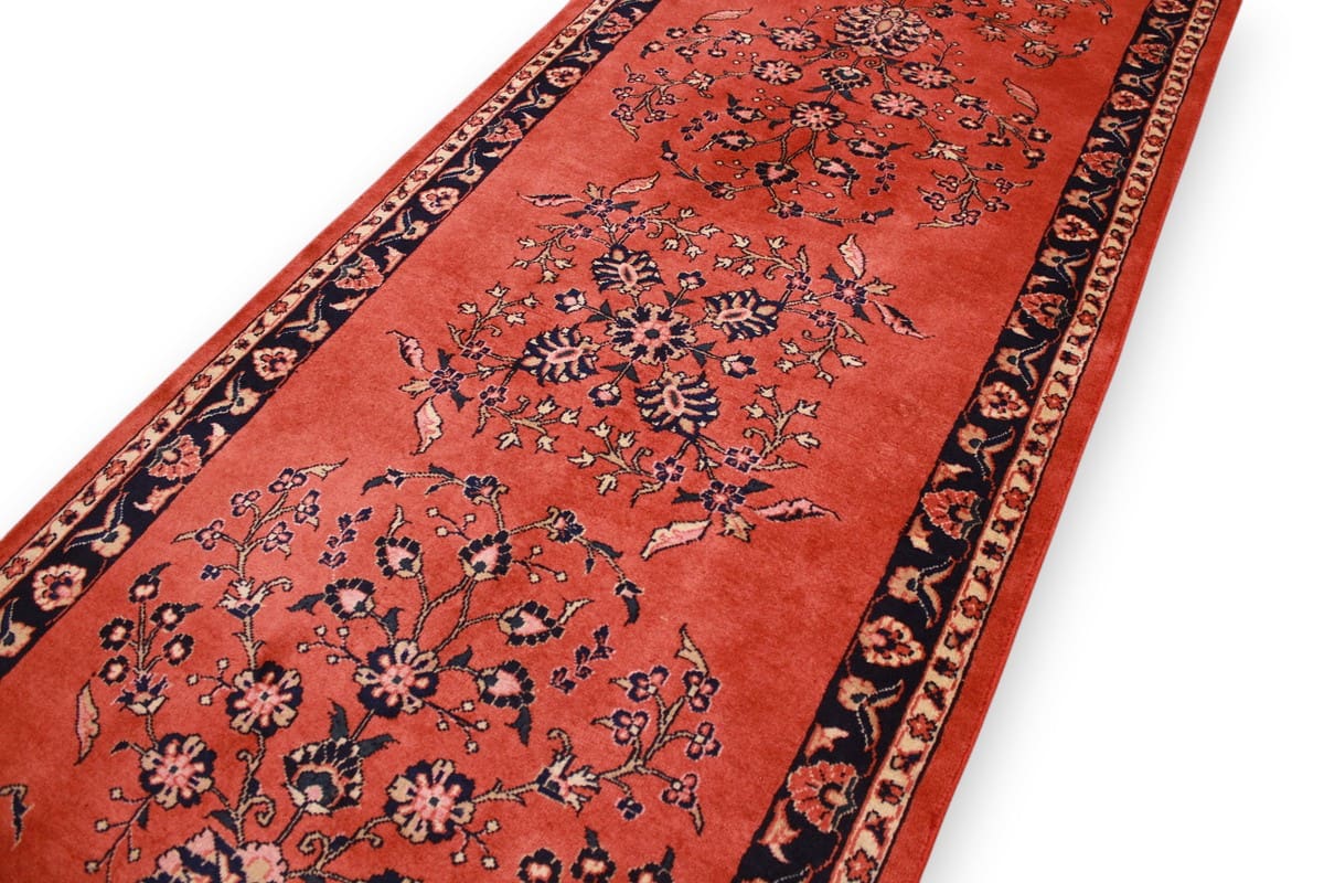 Handgeknüpfter Sarough Farahan Perserteppich, Wolle