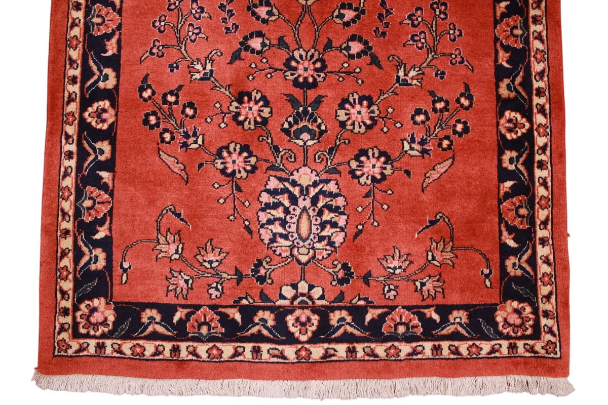 Handgeknüpfter Sarough Farahan Perserteppich, Wolle