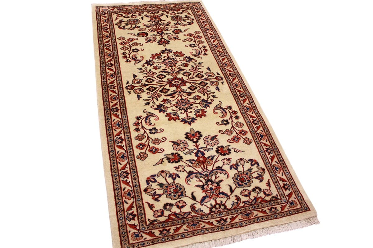 Handgeknüpfter Sarough Farahan Perserteppich, Wolle