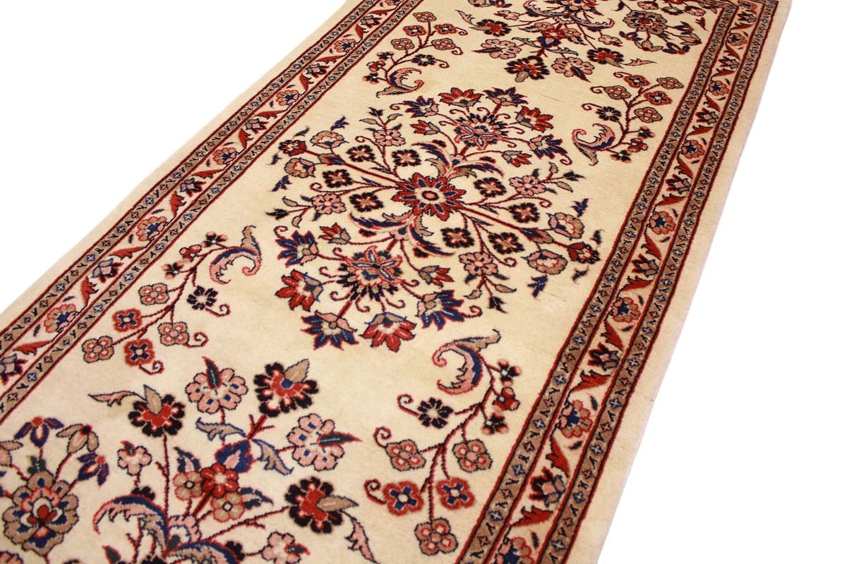 Handgeknüpfter Sarough Farahan Perserteppich, Wolle