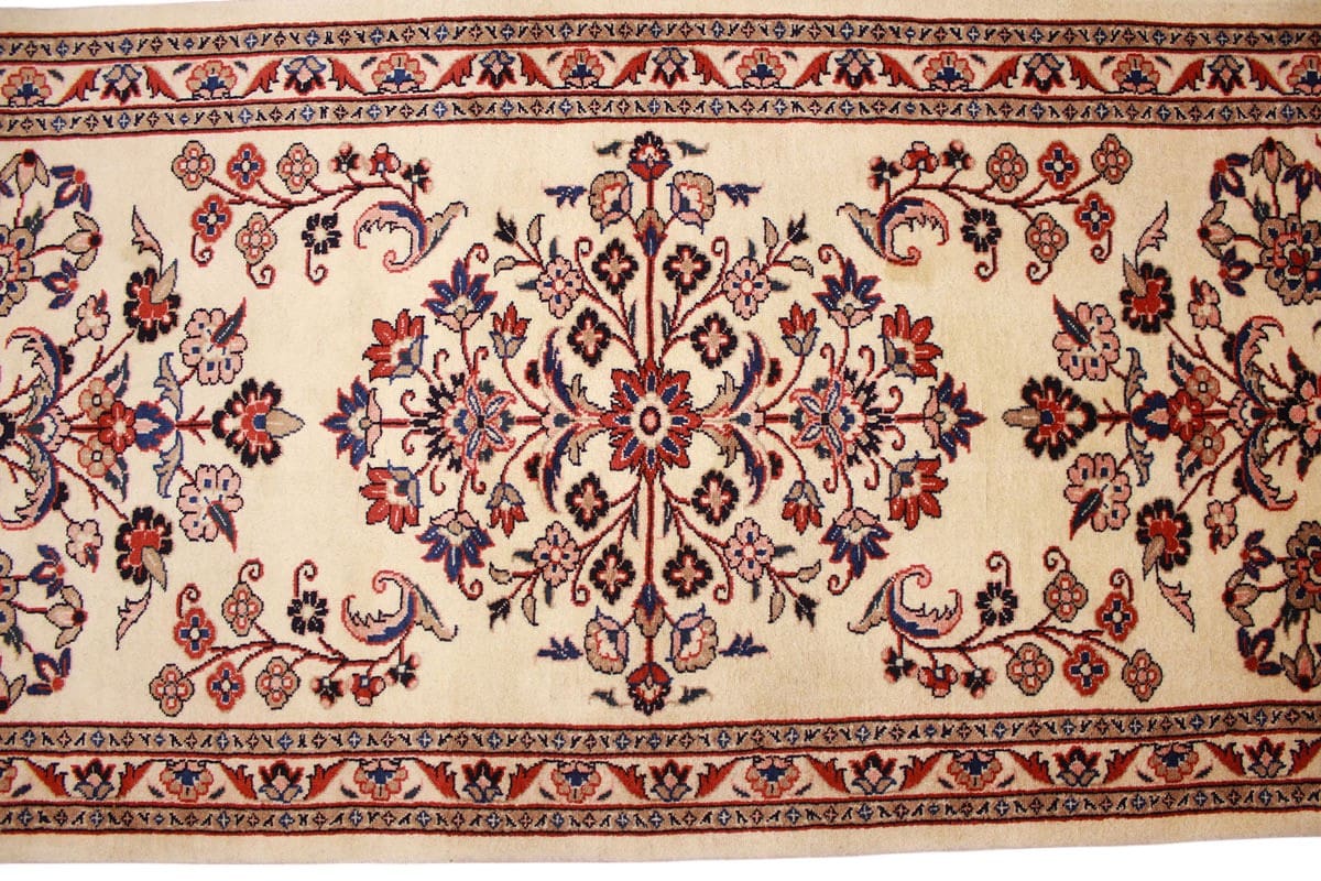 Handgeknüpfter Sarough Farahan Perserteppich, Wolle