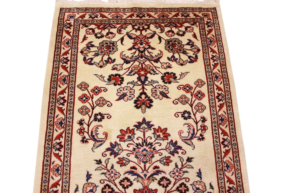 Handgeknüpfter Sarough Farahan Perserteppich, Wolle