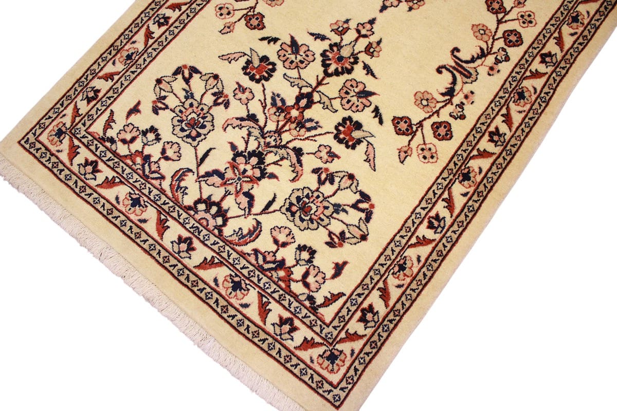 Handgeknüpfter Sarough Farahan Perserteppich, Wolle