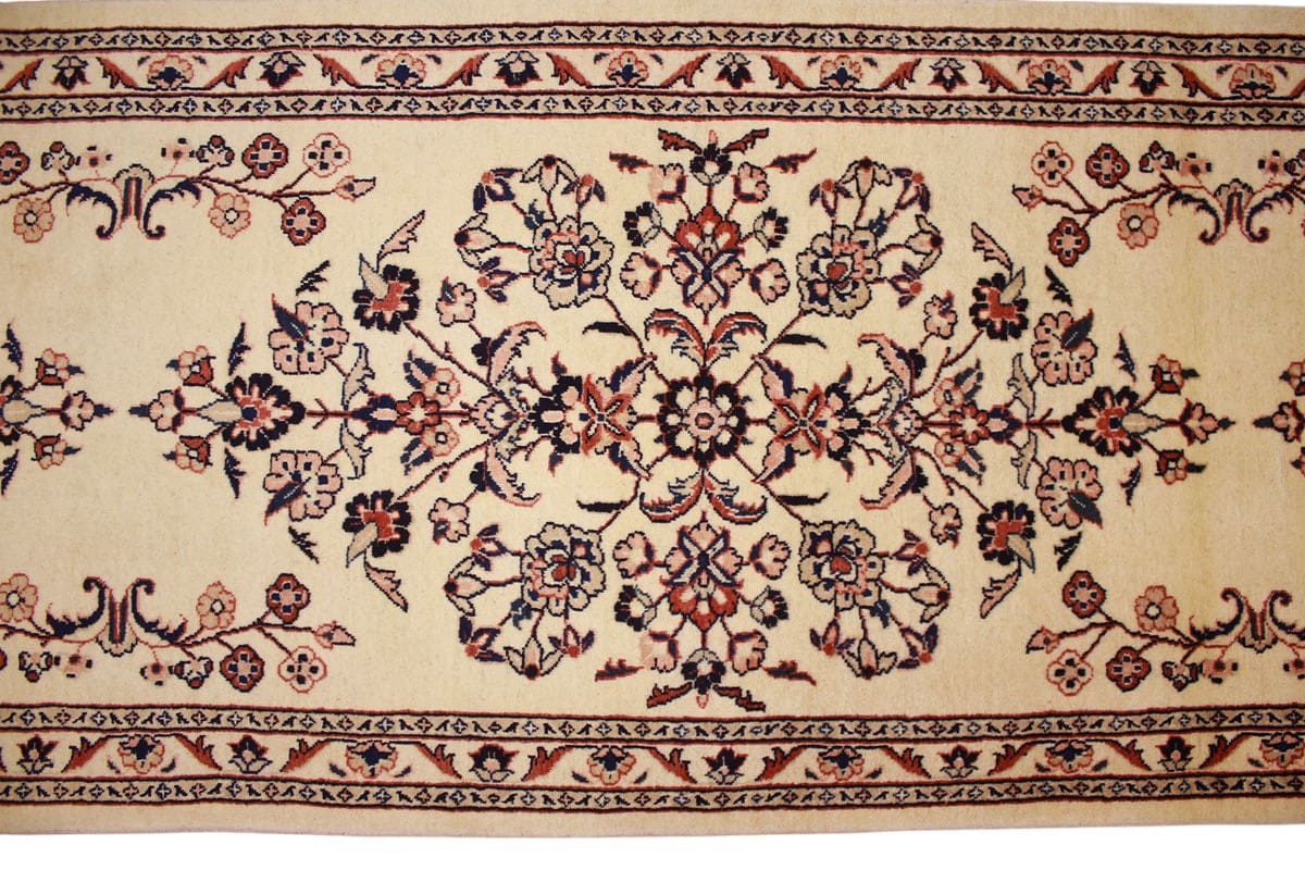 Handgeknüpfter Sarough Farahan Perserteppich, Wolle