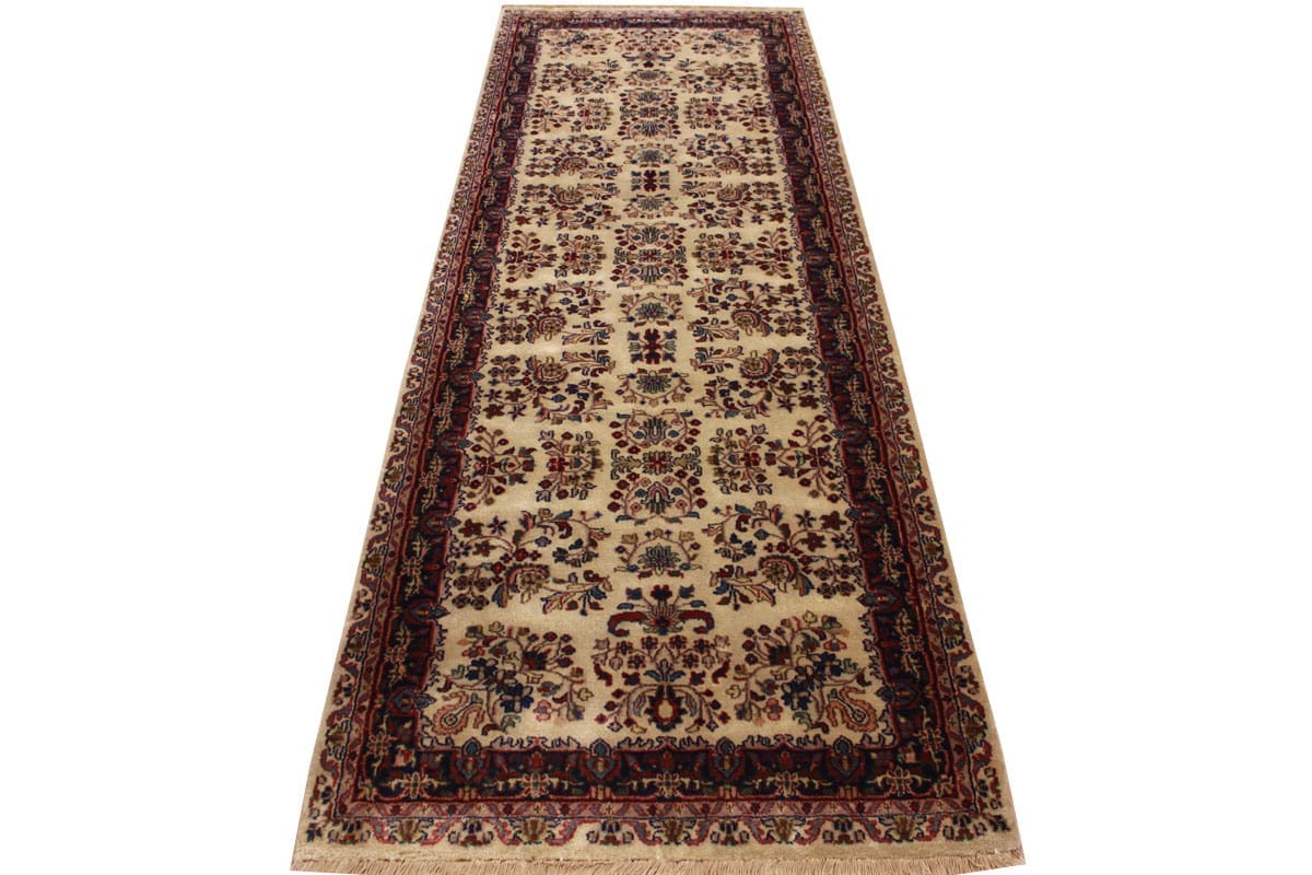 Handgeknüpfter Sarough Farahan Perserteppich, Wolle