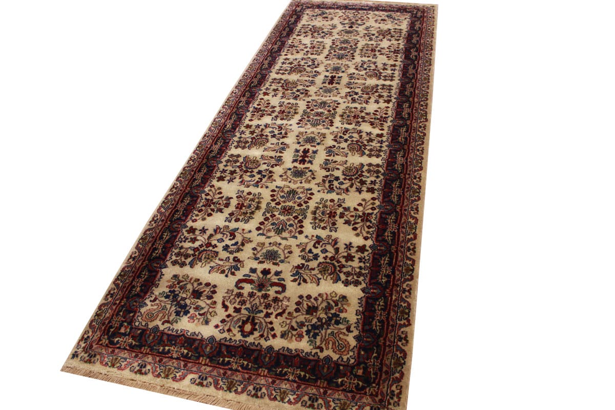 Handgeknüpfter Sarough Farahan Perserteppich, Wolle