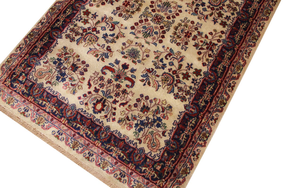 Handgeknüpfter Sarough Farahan Perserteppich, Wolle
