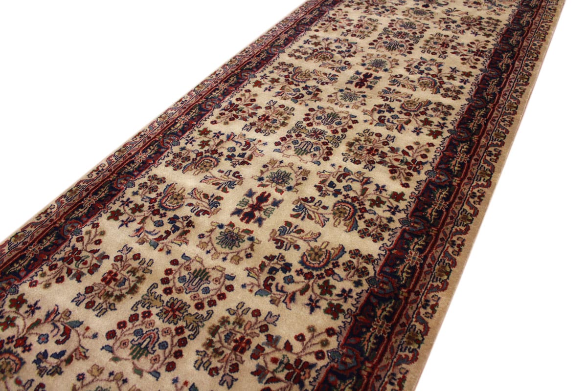 Handgeknüpfter Sarough Farahan Perserteppich, Wolle