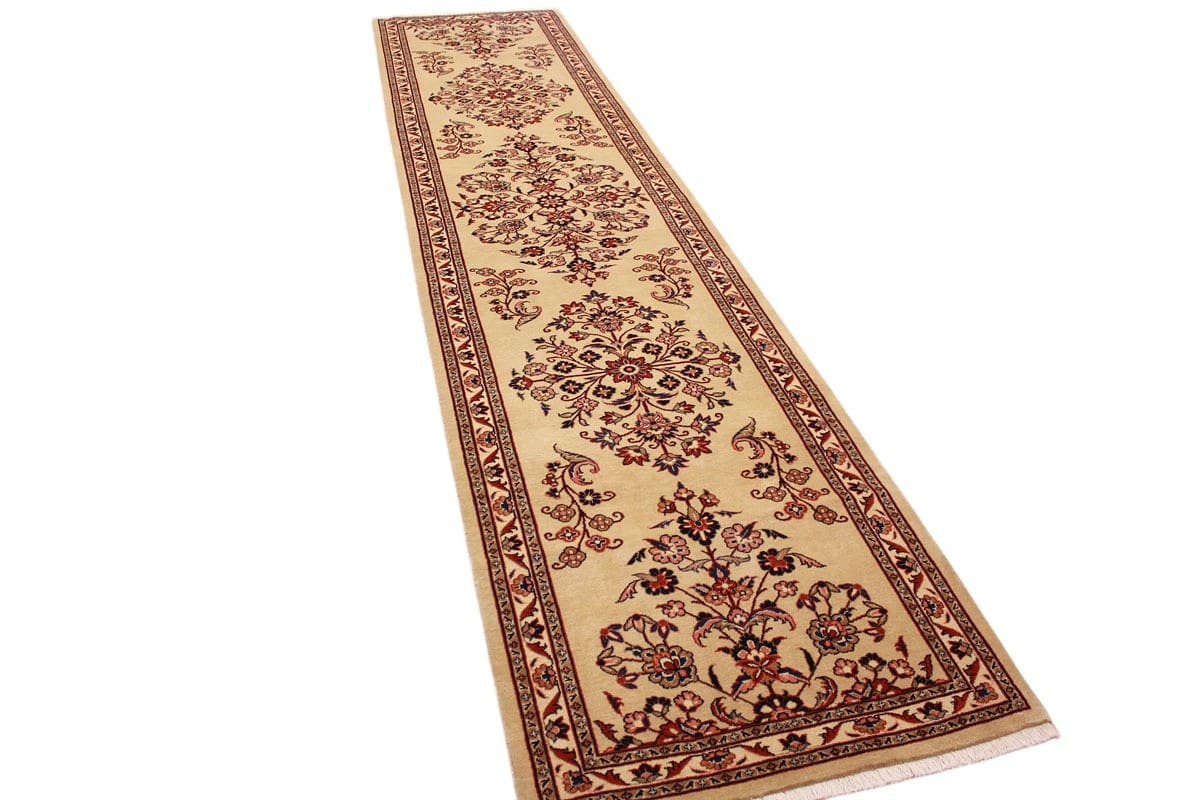 Handgeknüpfter Sarough Farahan Perserteppich, Wolle