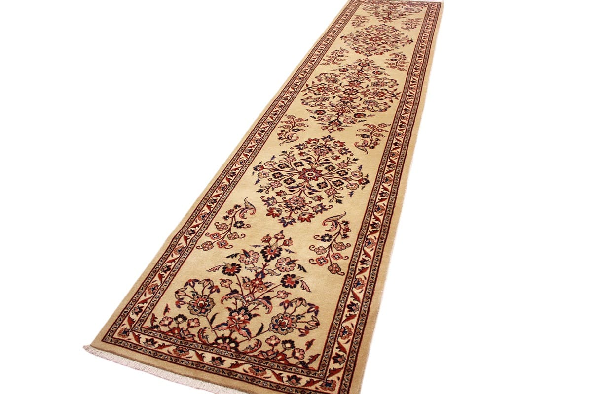 Handgeknüpfter Sarough Farahan Perserteppich, Wolle