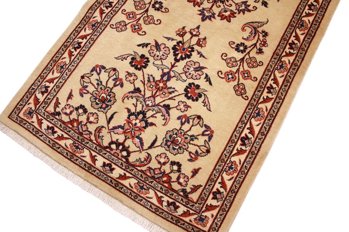 Handgeknüpfter Sarough Farahan Perserteppich, Wolle