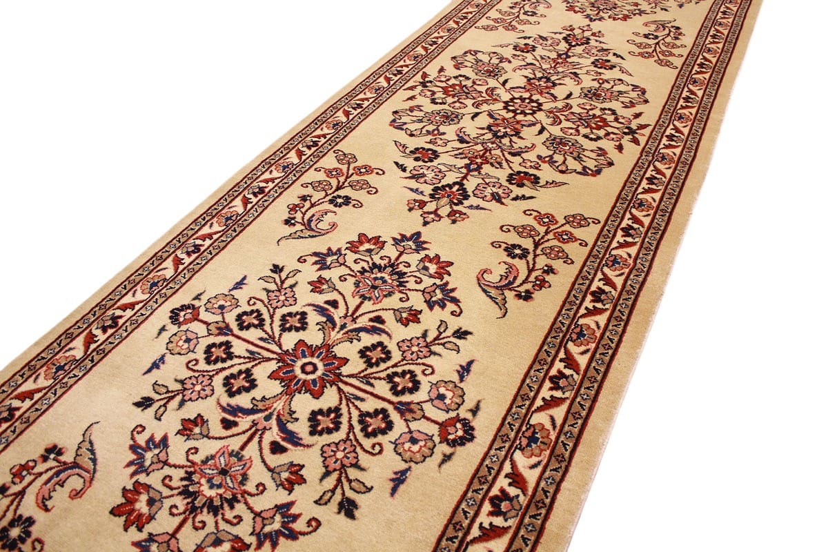 Handgeknüpfter Sarough Farahan Perserteppich, Wolle