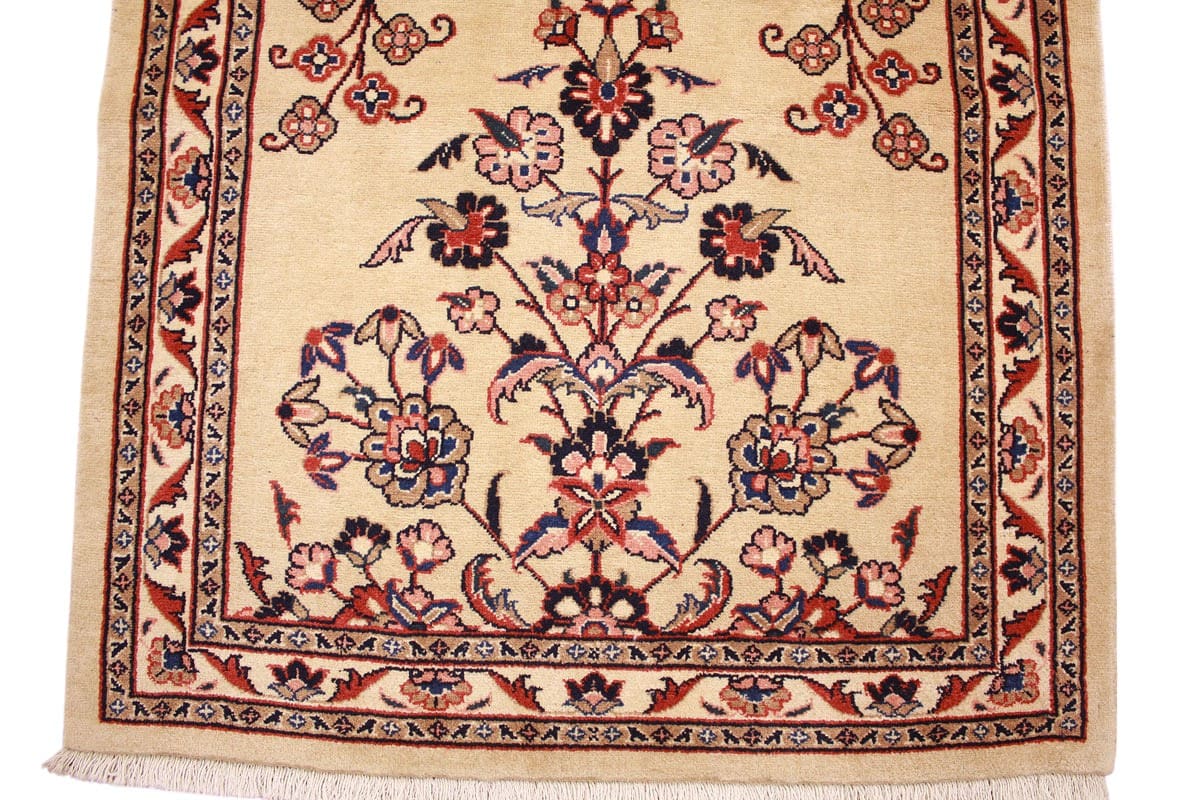 Handgeknüpfter Sarough Farahan Perserteppich, Wolle