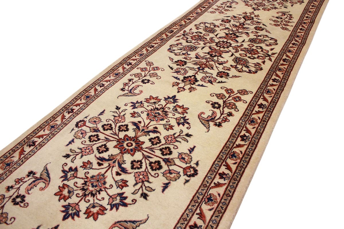 Handgeknüpfter Sarough Farahan Perserteppich, Wolle