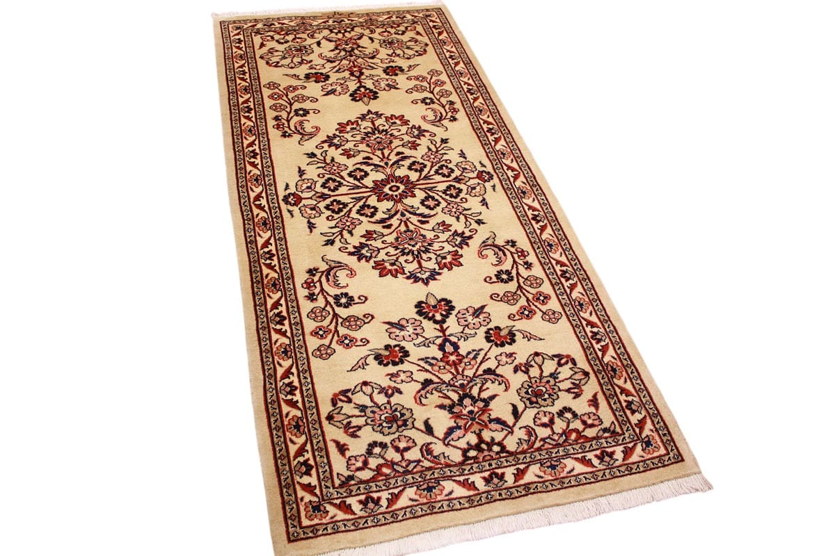 Handgeknüpfter Sarough Farahan Perserteppich, Wolle