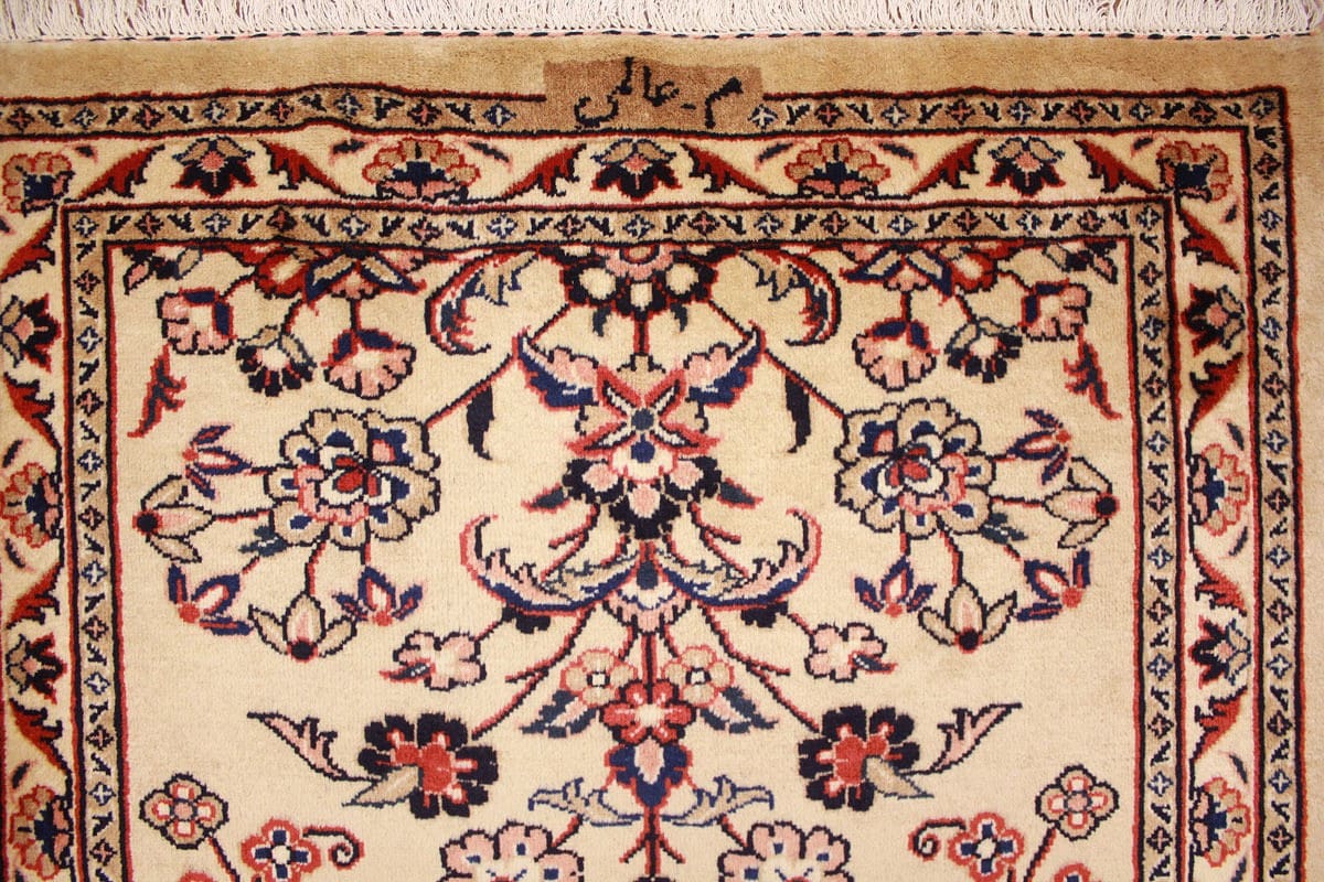 Handgeknüpfter Sarough Farahan Perserteppich, Wolle