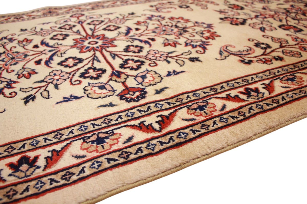 Handgeknüpfter Sarough Farahan Perserteppich, Wolle