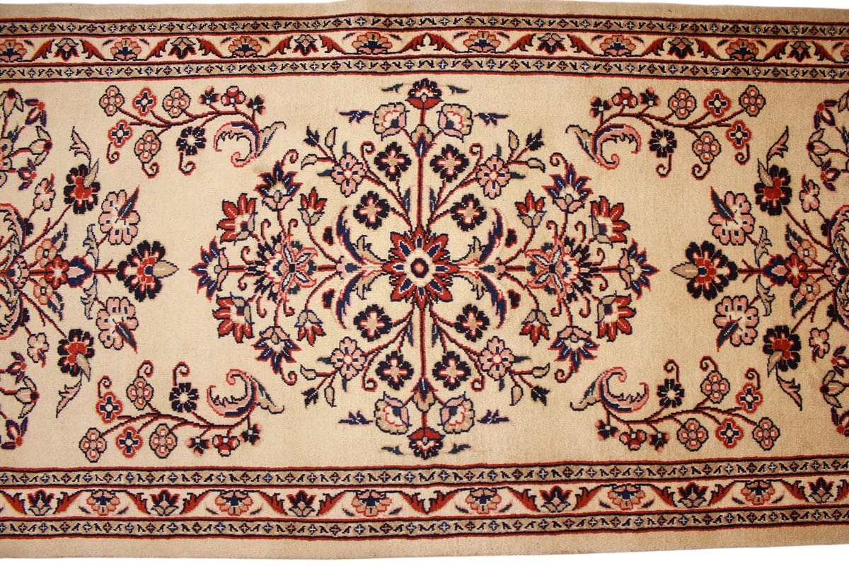 Handgeknüpfter Sarough Farahan Perserteppich, Wolle