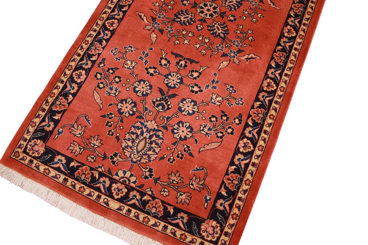 Handgeknüpfter Sarough Farahan Perserteppich, Wolle