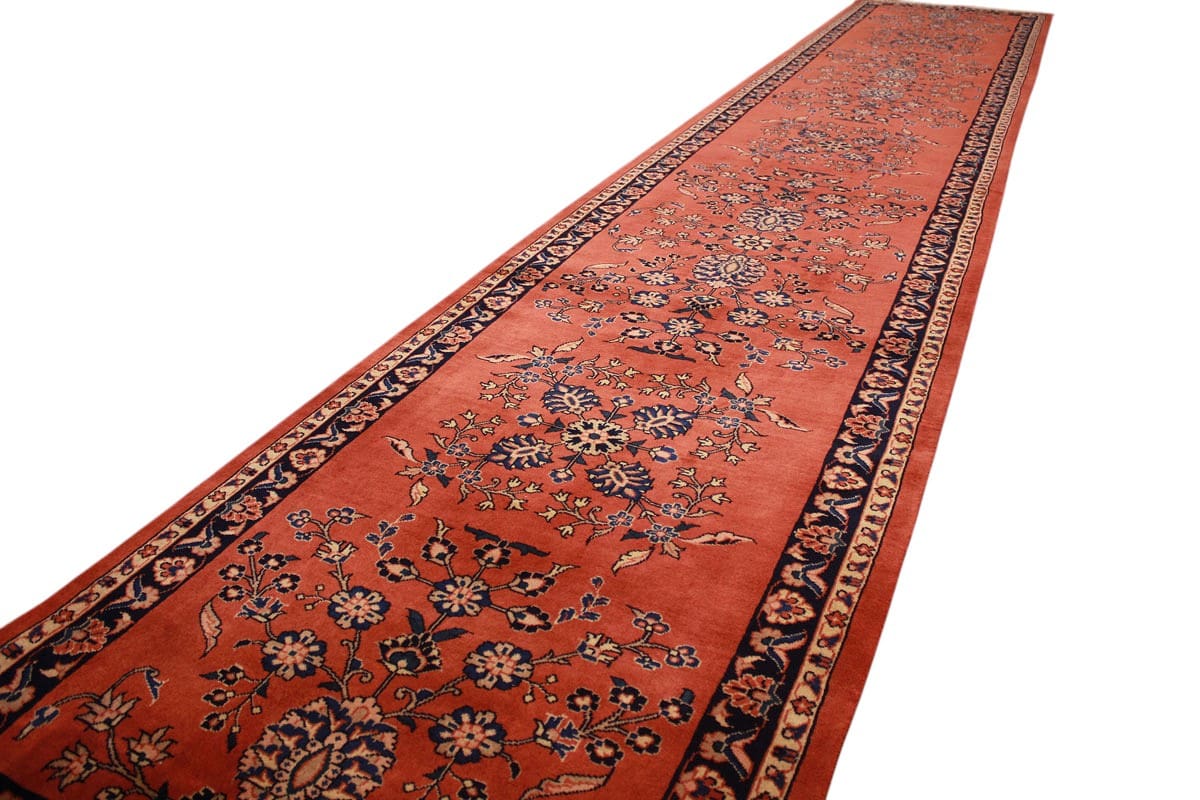 Handgeknüpfter Sarough Farahan Perserteppich, Wolle