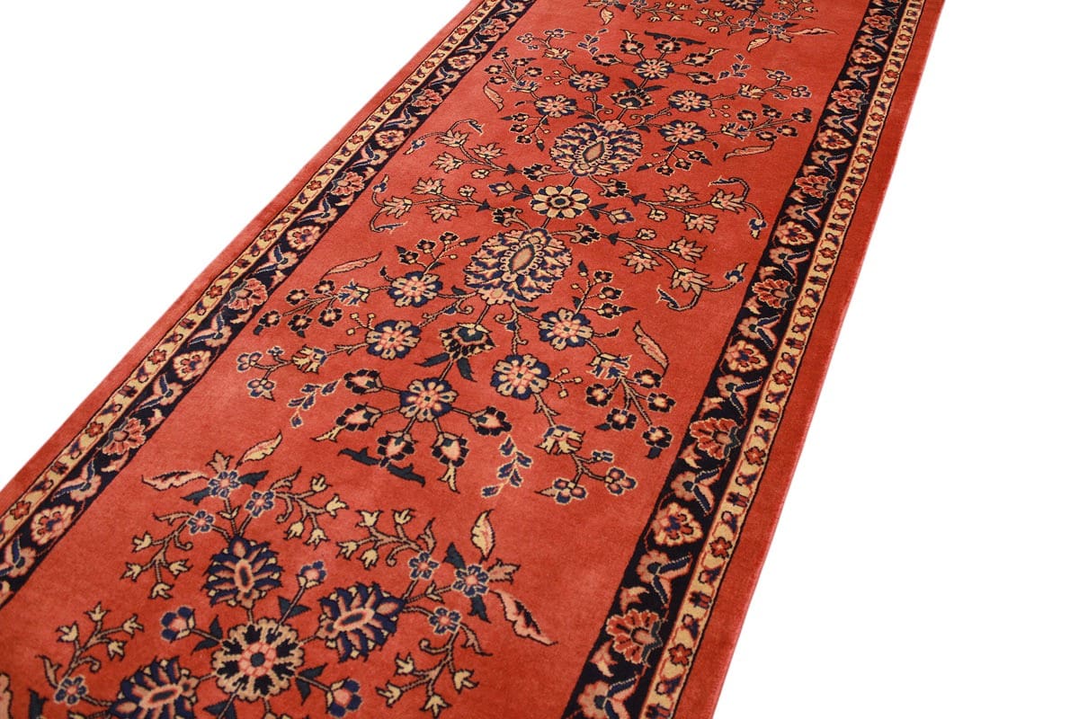 Handgeknüpfter Sarough Farahan Perserteppich, Wolle