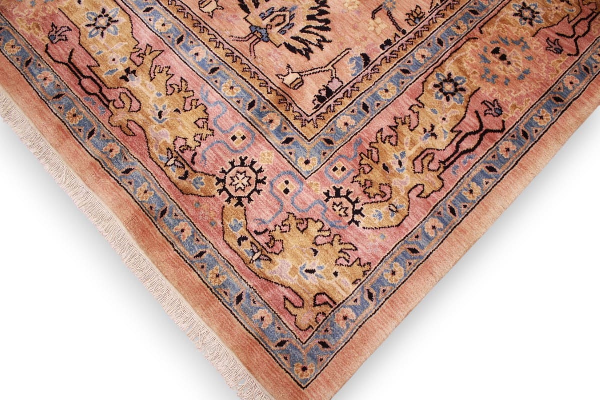 perserteppich-sarough-302x251-cm-hellrosa-florales-design-handgeknupft-4 Sarough Farahan Perserteppich aus Iran