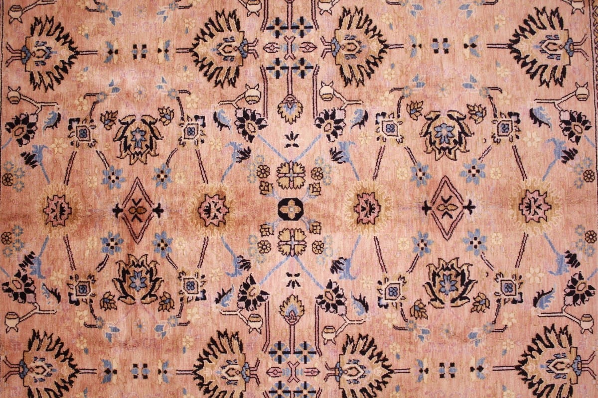 perserteppich-sarough-302x251-cm-hellrosa-florales-design-handgeknupft-7 Sarough Farahan Perserteppich aus Iran