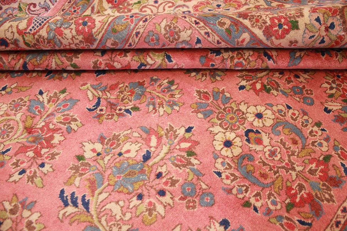 perser-teppich-sarough-270x216-cm-rot-wolle-handgeknupft-8 Handgeknüpfter Sarough Farahan Perserteppich, Wolle