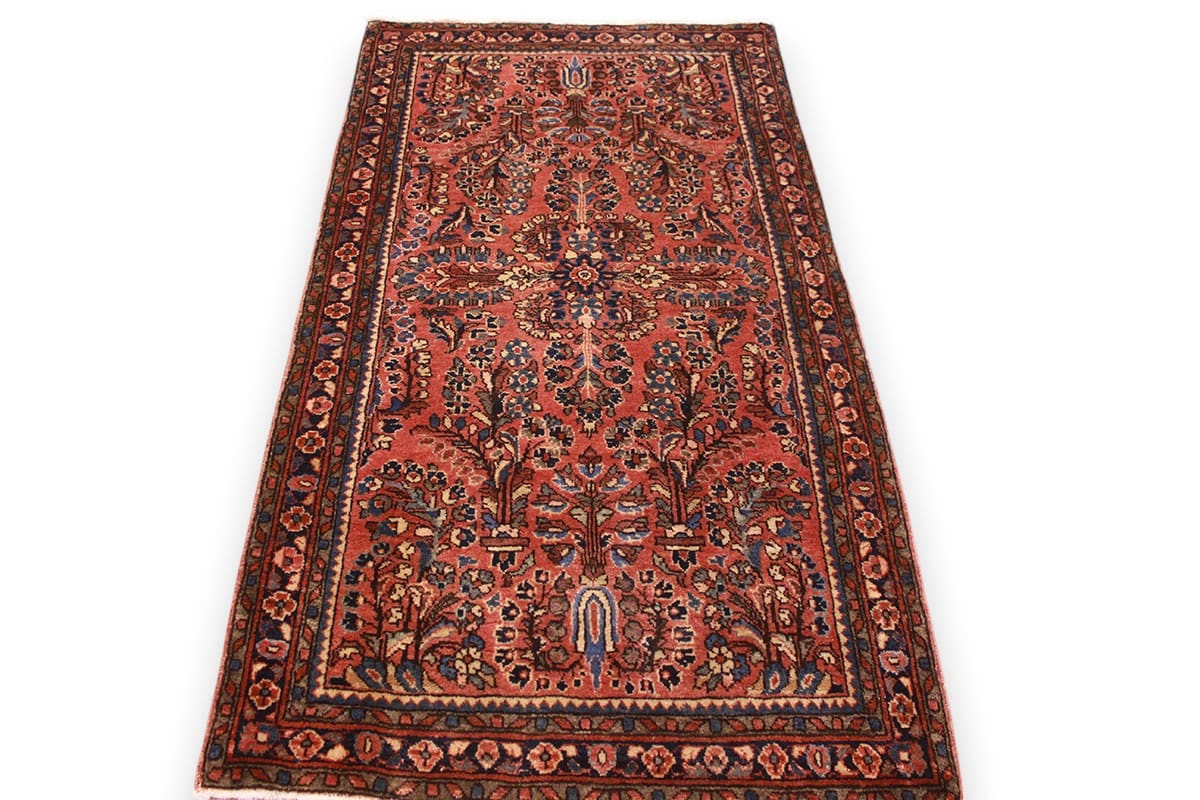 Handgeknüpfter Sarough Farahan Perserteppich, Wolle
