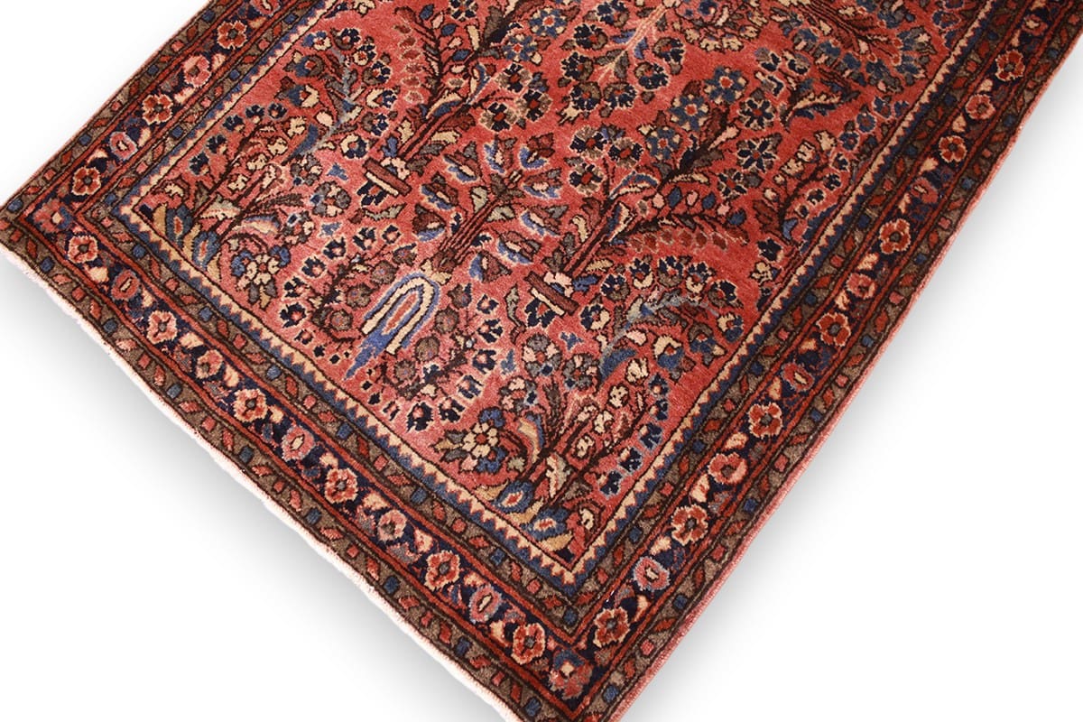 Handgeknüpfter Sarough Farahan Perserteppich, Wolle