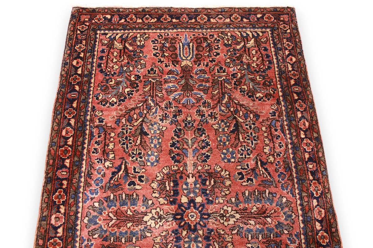 Handgeknüpfter Sarough Farahan Perserteppich, Wolle