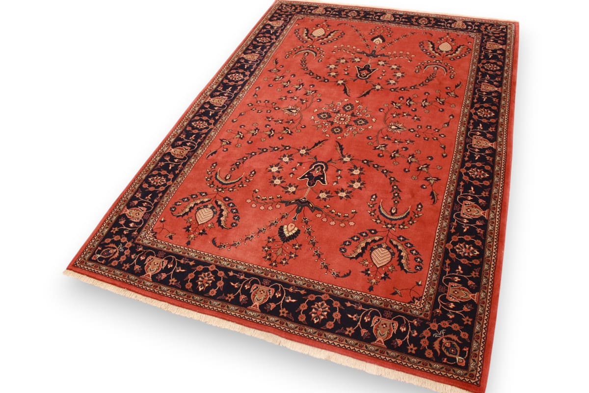 Handgeknüpfter Sarough Farahan Perserteppich, Wolle