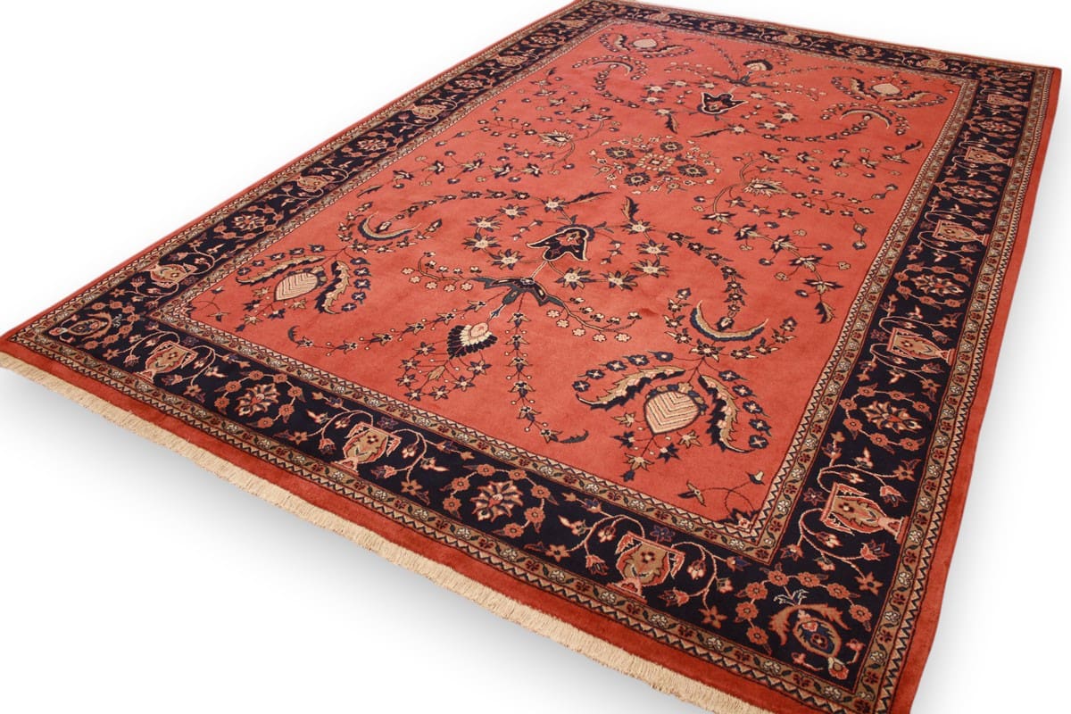 Handgeknüpfter Sarough Farahan Perserteppich, Wolle