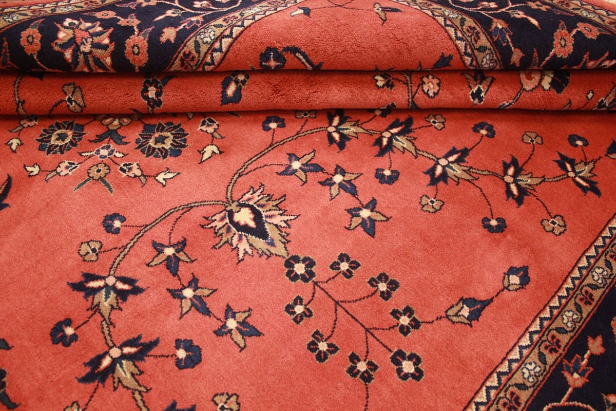 Handgeknüpfter Sarough Farahan Perserteppich, Wolle